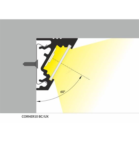 Profil LED CORNER