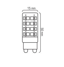 T15-C G9 4W 230V 51x2835 LED NW
