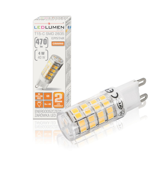 T15-C G9 4W 230V 51x2835 LED NW