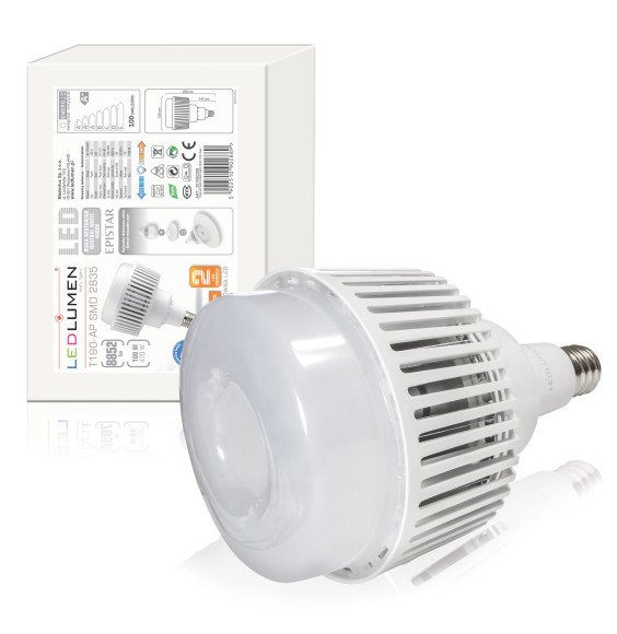 T190-AP E40 100W 230V 100x2835LED CCD NW