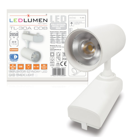 TL-30A REFLEKTOR SZYNOWY 30W COB LED NW