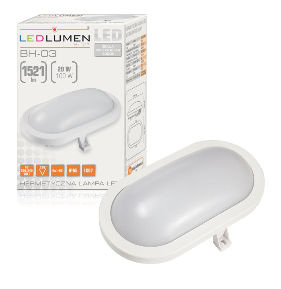 BH-03 20W 1521lm LED IP65 NW