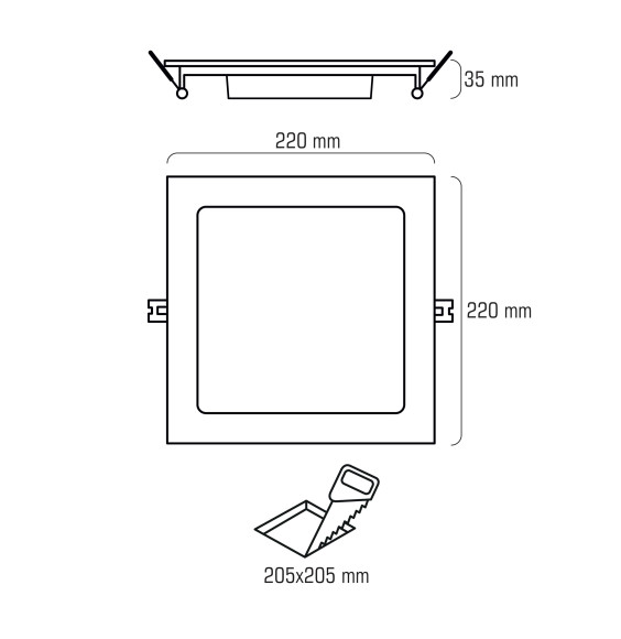 DL-06S 24W 120x2835 LED NW