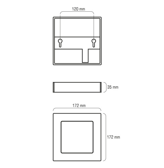 SL-11S 16W 80x2835 LED NW