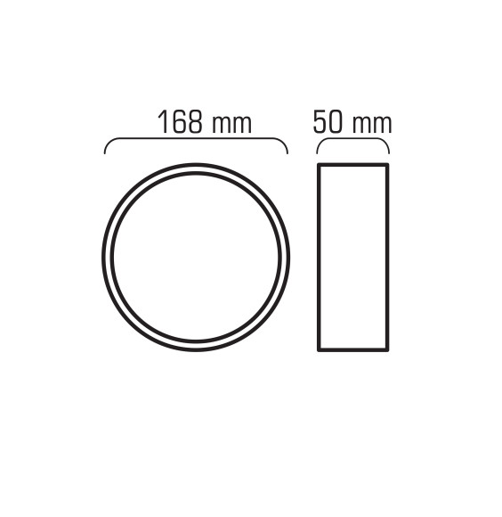 SL-14R 22W 204x2835 LED WW