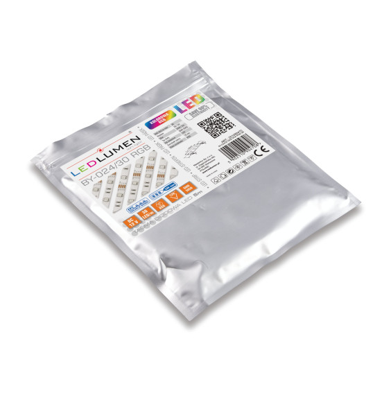BY-024/30LED 12V 5m 5050 IP00 RGB