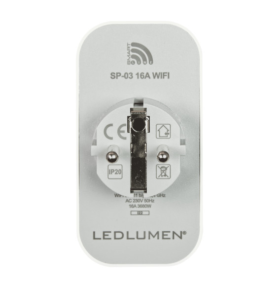 SP-03 16A podwójne gniazdo WiFi TUYA