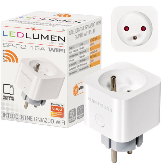 SP-02 16A gniazdo WiFi TUYA