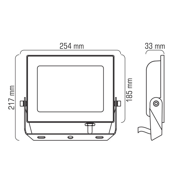 HL-32/100W naświetlacz LED IP65 NW