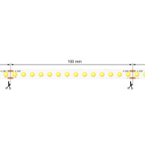 Taśma LED BY-039 LED 140 DOT COB 24V 5m IP20 WW