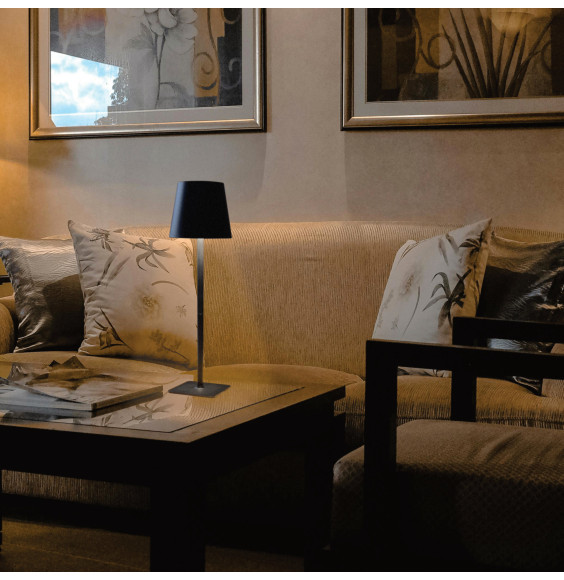 Lampka stołowa LED 3W z akumulatorem TL-06 BLACK