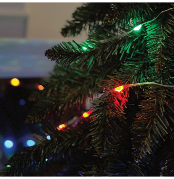 Lampki LED girlanda smart SF-01/100 10m USB RGBIC