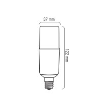 Żarówka LED T37-AP E14 10W 1055lm LED biała ciepła