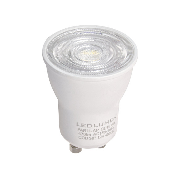 Żarówka PAR11-AP GU10 230V 4W LED 38 st. CCD biała neutralna