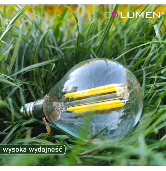 Żarówka LED G45-G E14 230V 4W FILAMENT 470lm WW