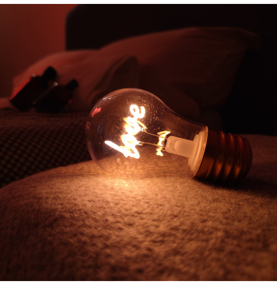 Lampka dekoracyjna LED z akumulatorem NL-06 żarówka LOVE