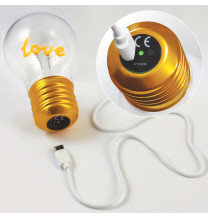 NL-06 Lampka dekoracyjna LED USB-C filament LOVE