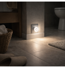 Lampka nocna LED NL-10 do kontaktu z czujnikiem ruchu i zmierzchu automatyczna